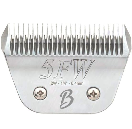 Bucchelli detachable A-series 5F blade closeup for precise grooming