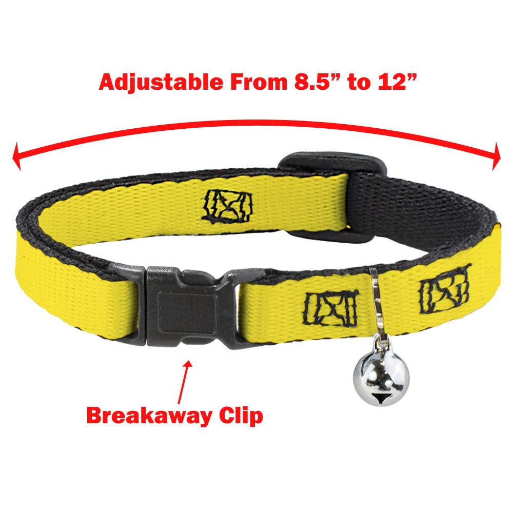 Buckle-Down Batman Shield artwork on collar highlights licensed DC Comics design