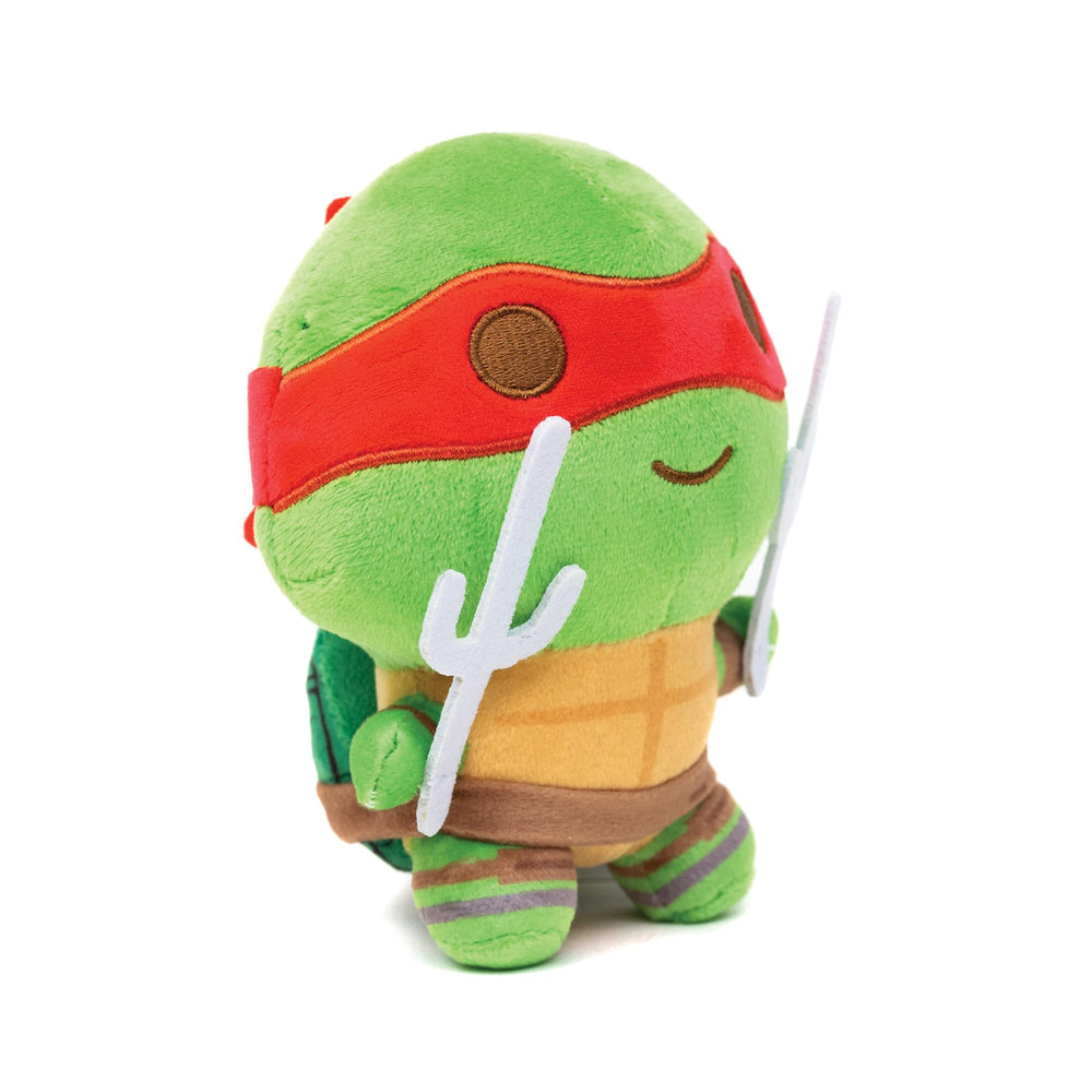 Buckle-Down Raphael squeaker toy uses durable felt for gentle chewing.