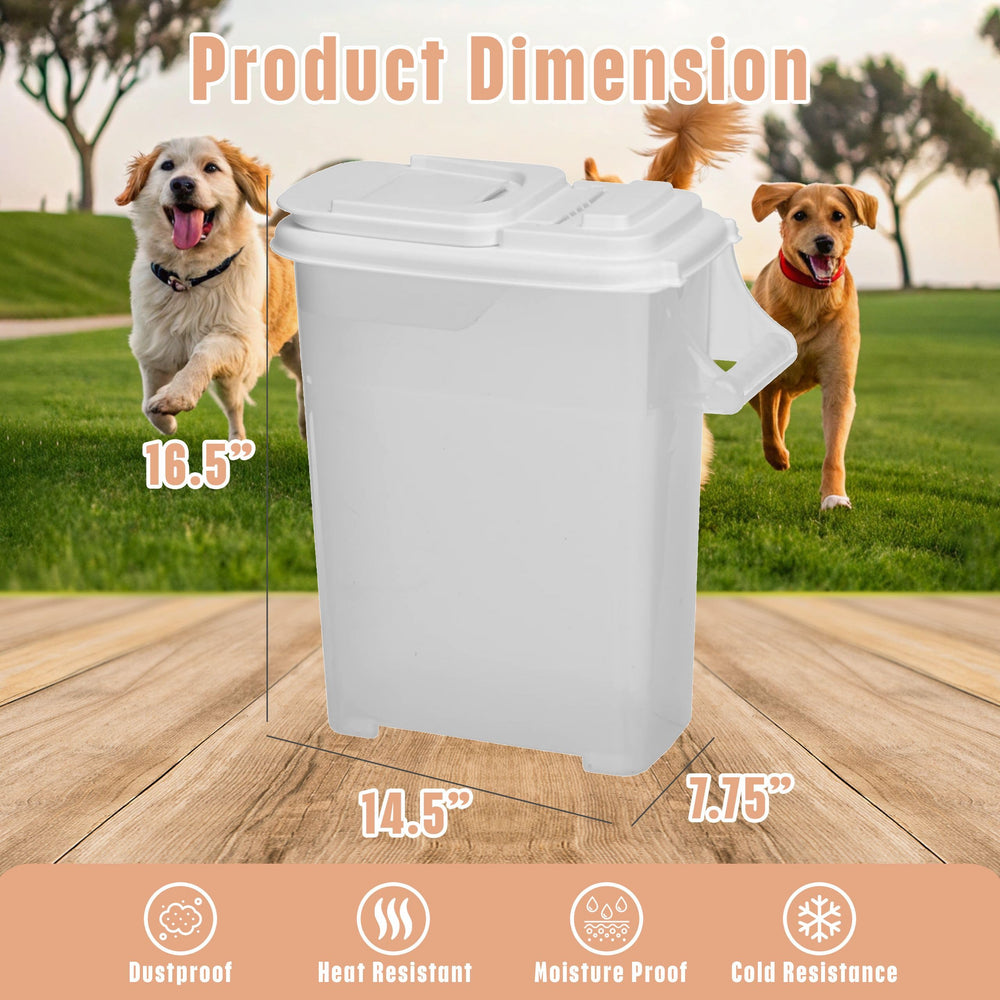 Buddeez pantry setup demonstrates organized storage for dog, cat, and bird foods