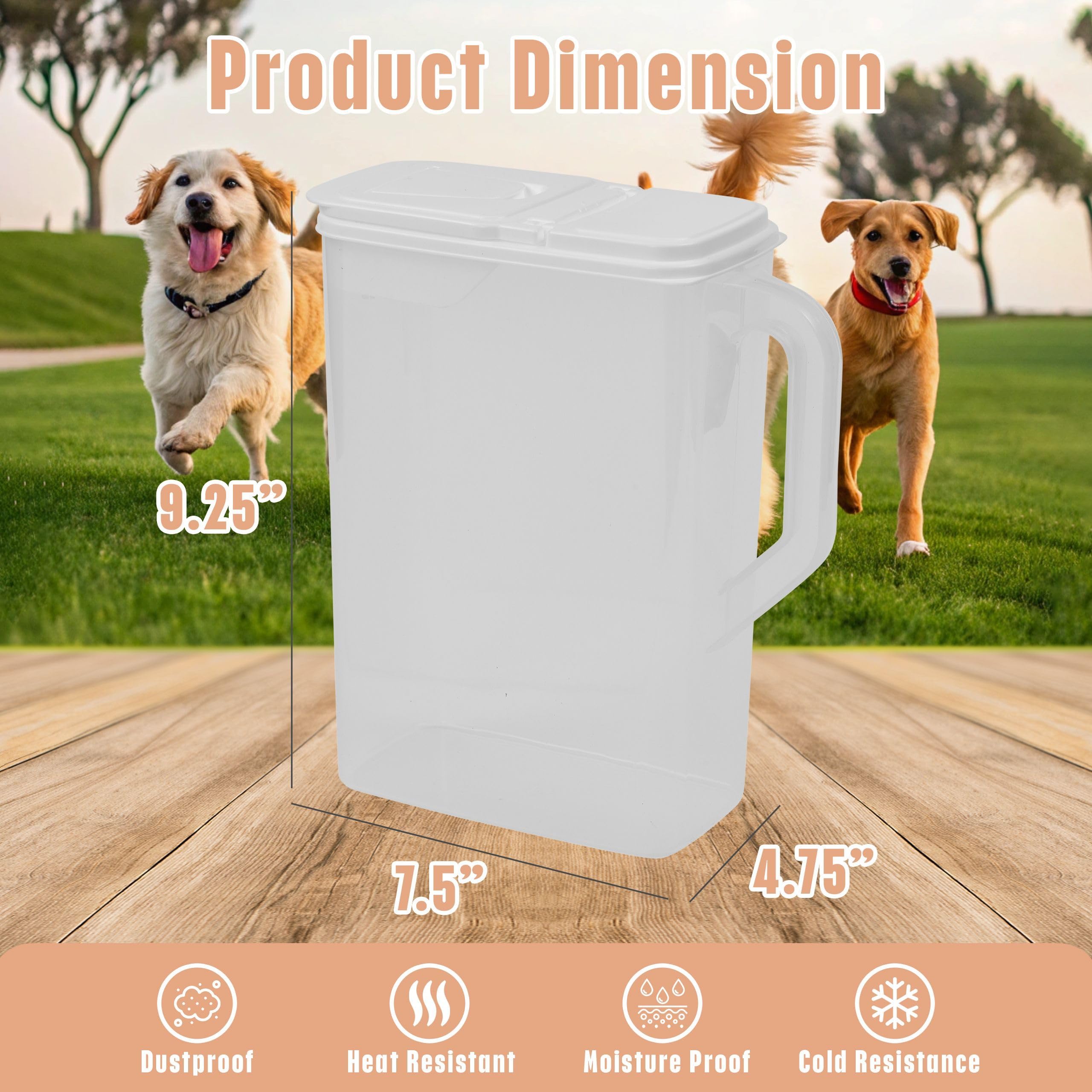 Buddeez 1-cup scoop included for precise pet food portions
