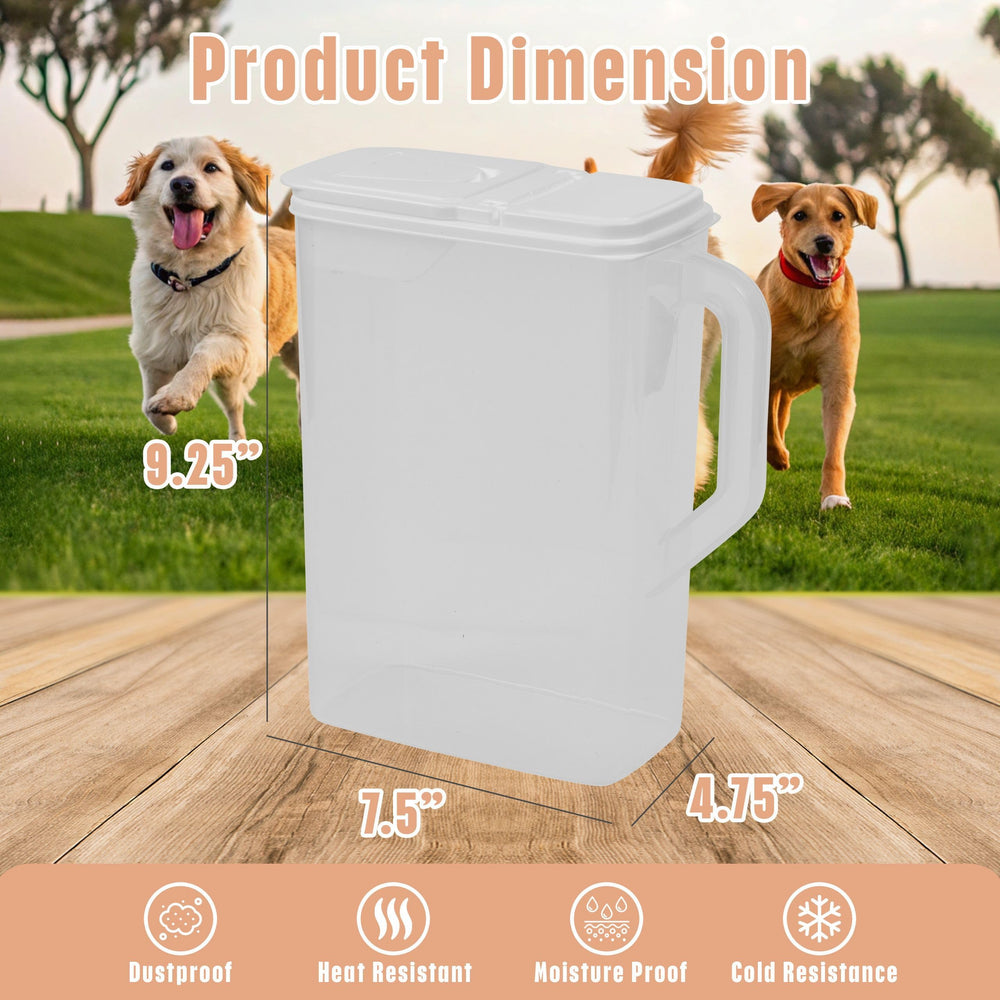 Buddeez 1-cup scoop included for precise pet food portions