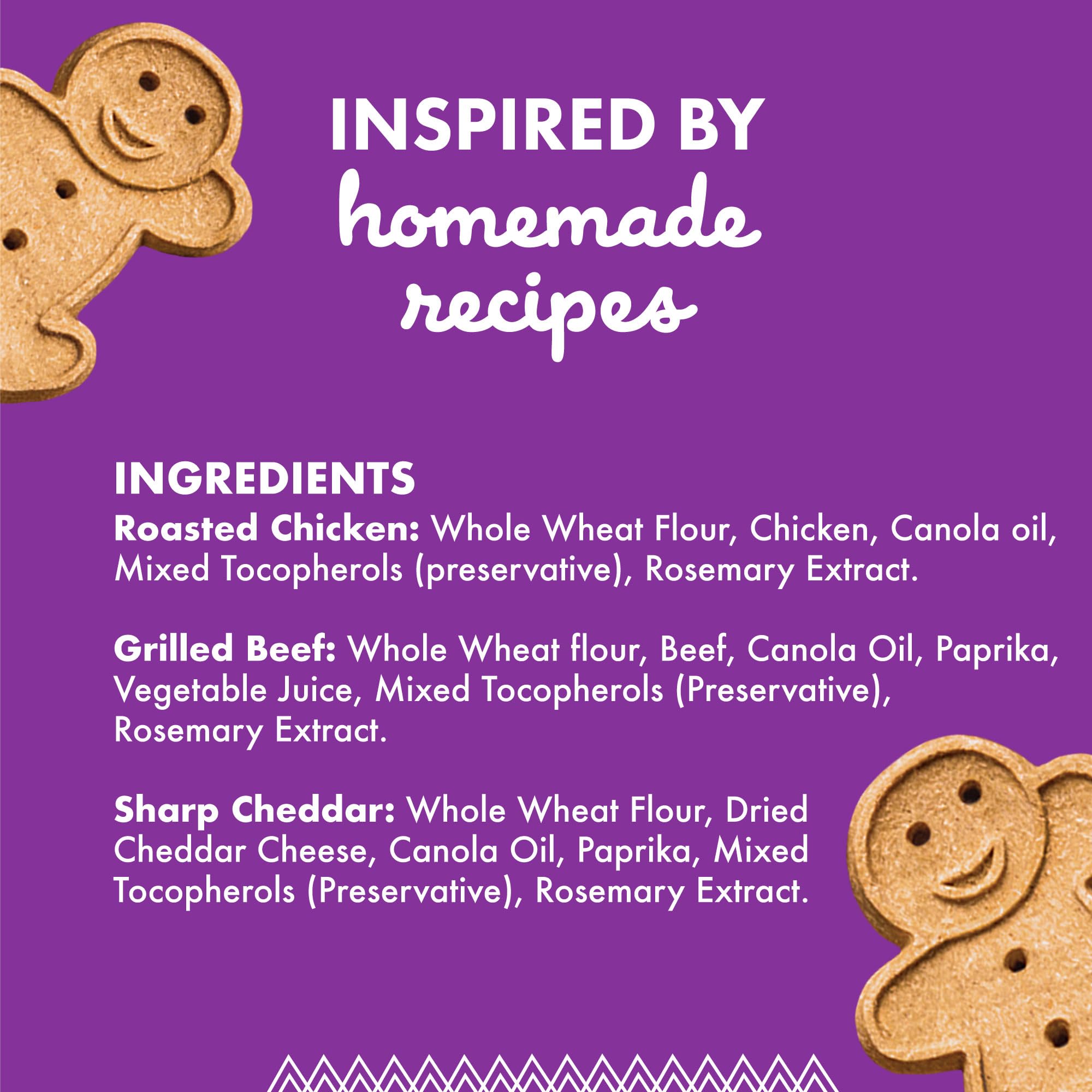 Buddy Biscuits roasted chicken treats offer savory flavor for everyday snacking.