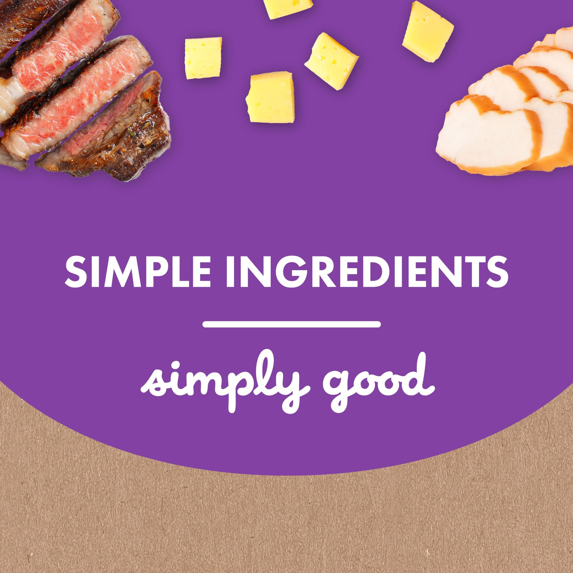Buddy Biscuits sharp cheddar treats entice dogs for special moments.