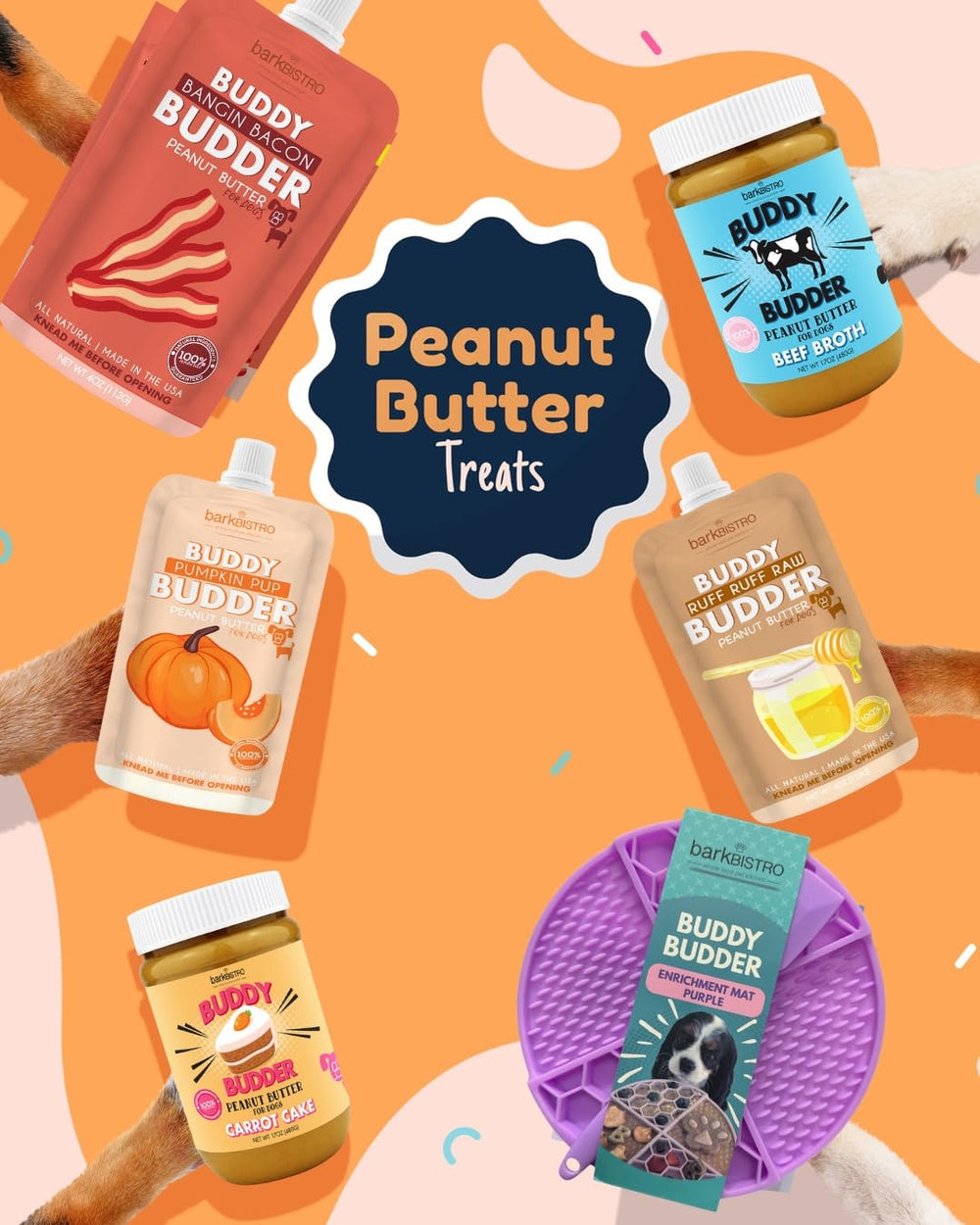 Buddy Budder 2-pack set convenient value-packed purchase