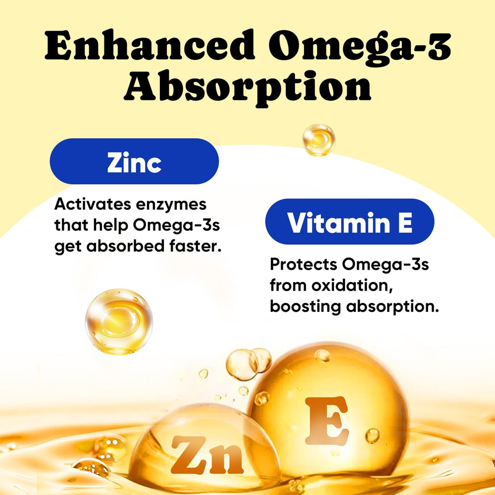 BuddyCheer Omega-3 may support heart and brain function.