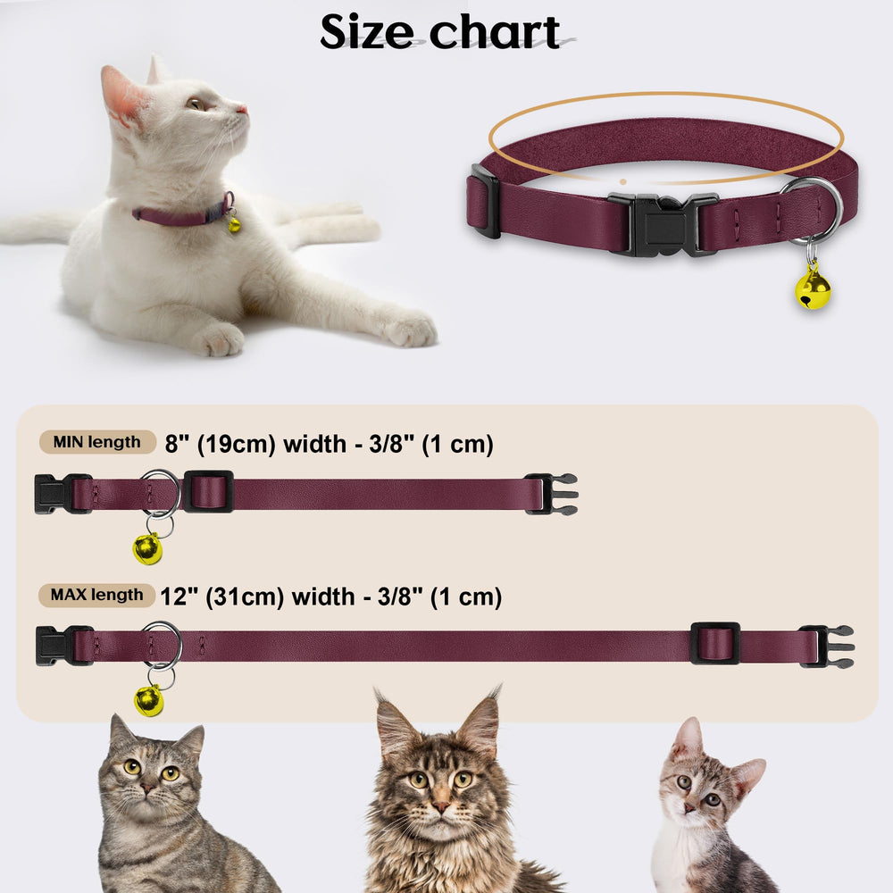 Budkas breakaway buckle cat collar offers quick release for curious outdoor cats