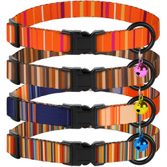 BUDKAS cat collar with bell helps locate your pet and adds playful sound