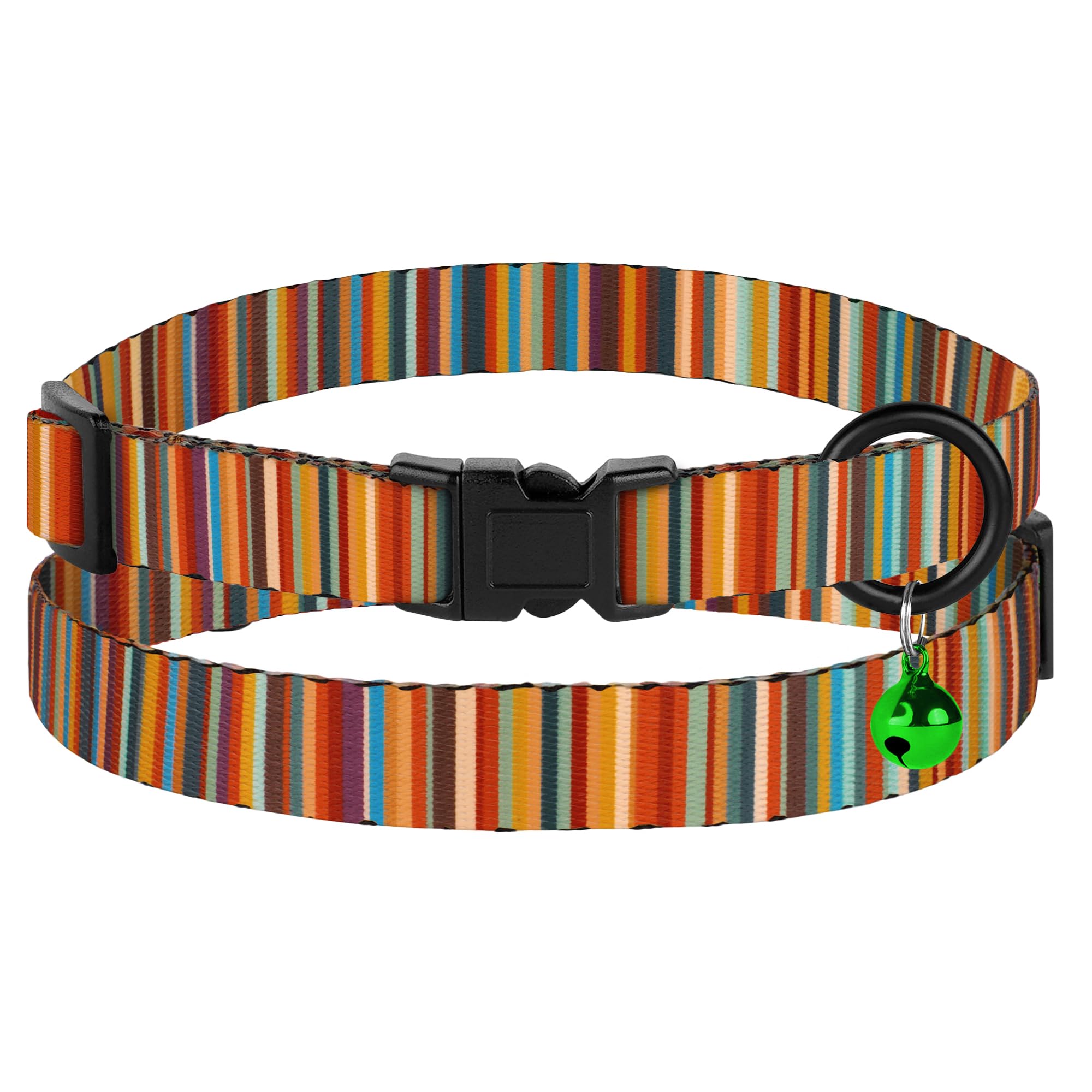 BUDKAS lightweight nylon collar is comfortable for everyday wear