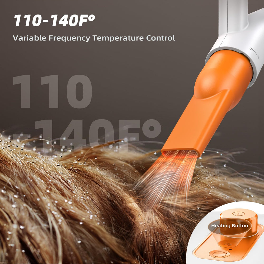 Buenkee dog blow dryer operates quietly at 60 dB during grooming sessions.