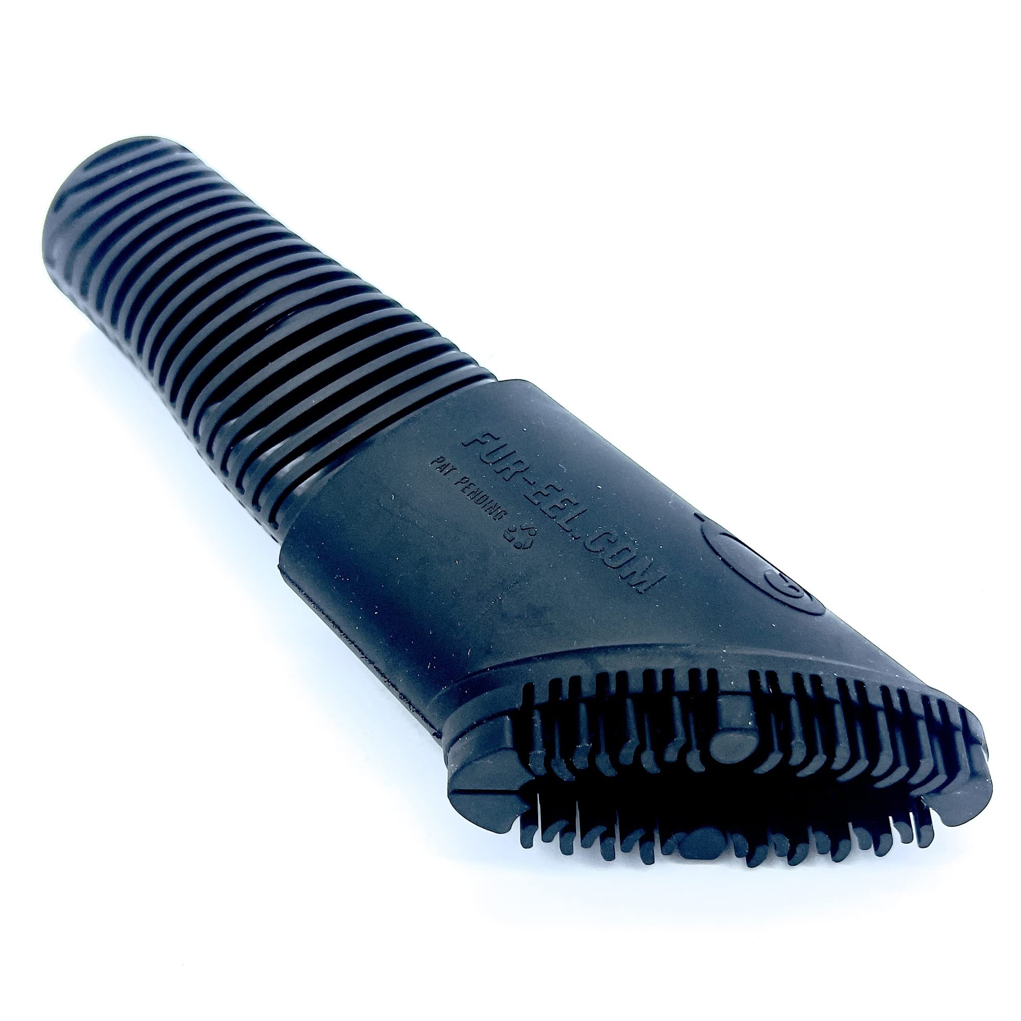Buff Brite Fur Remover Pro II removing pet hair from car seat.