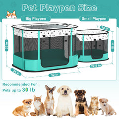 Bufor cat playpen breathable mesh and 600D Oxford for easy cleaning and durability.