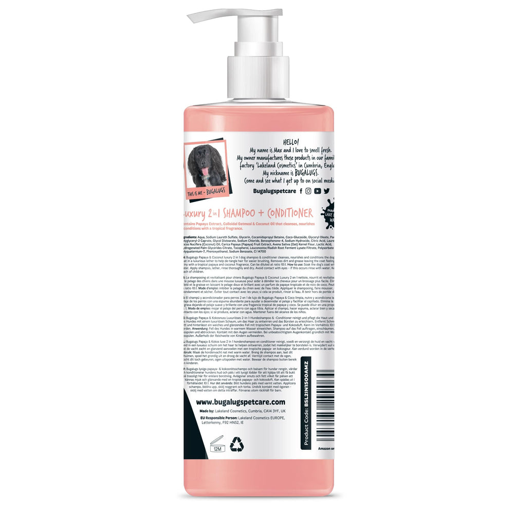 BUGALUGS papaya-extract fragrance close-up shows deodorizing tropical scent.