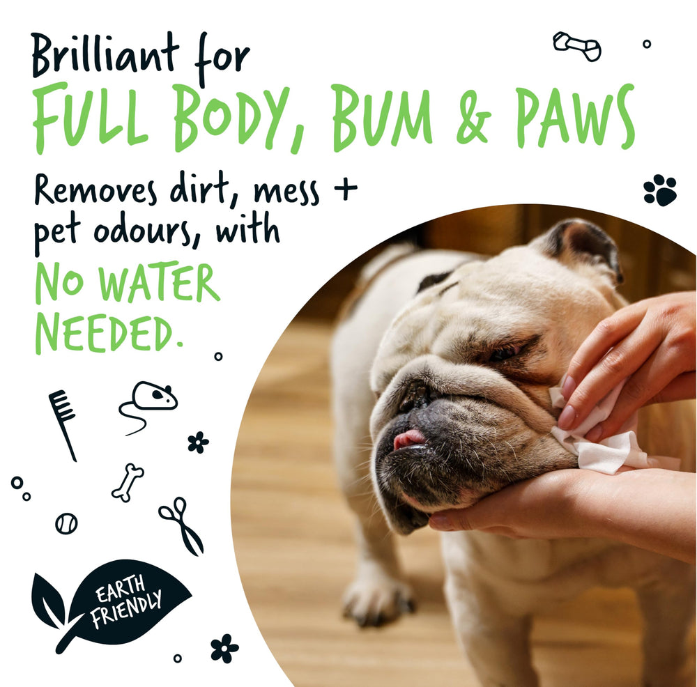 BUGALUGS bum and paws wipe for hygienic cleanups after outdoor play