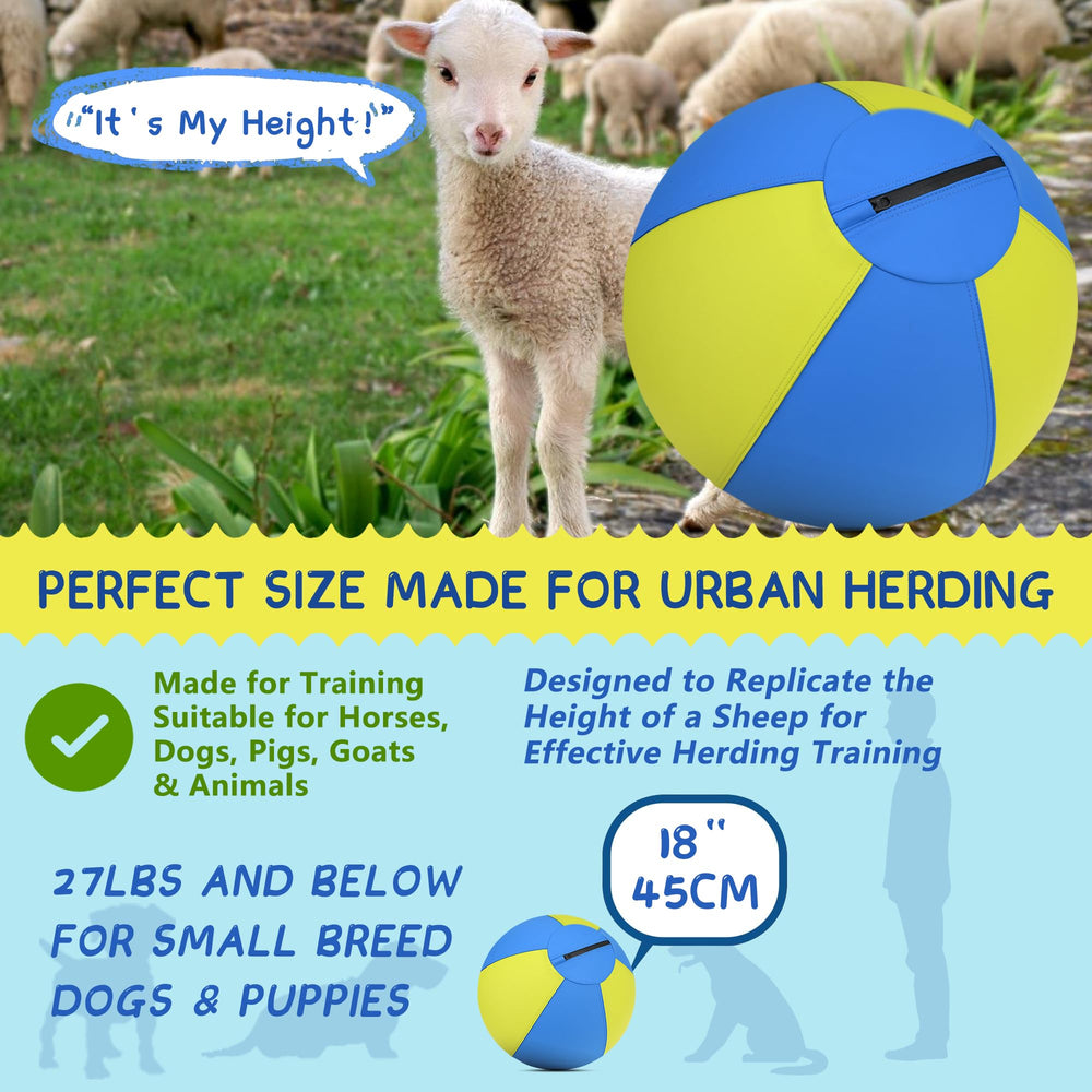 BUGARORE dog ball for agility training in action.