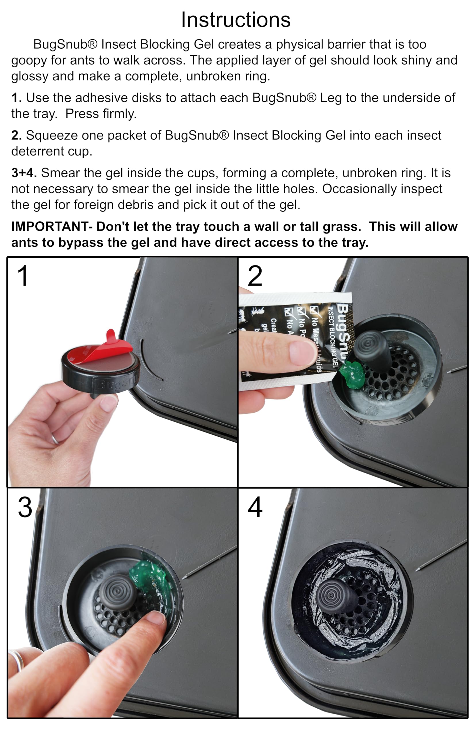 BugSnub pet-food feeding station for neat meals