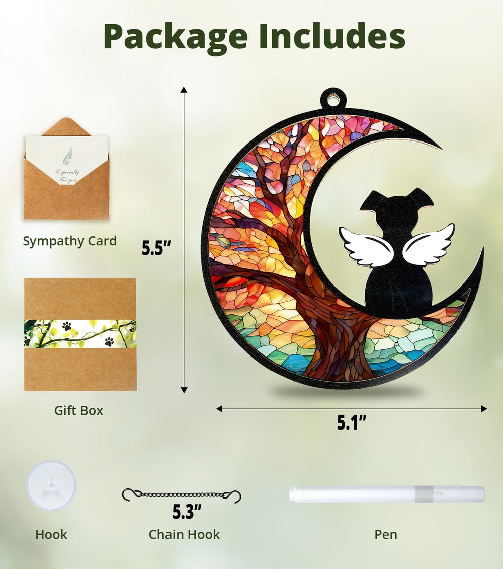 BUHOUHUI gift box with condolence card for a thoughtful memorial