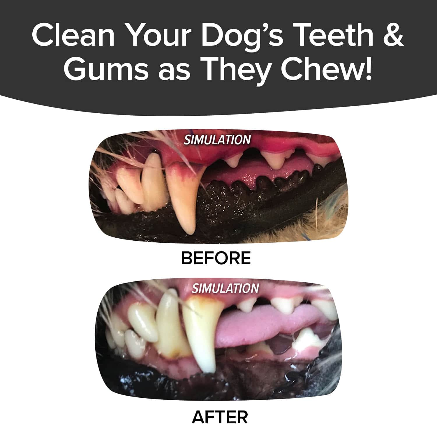BulbHead BrushBone three-way cleaning action demonstrates scraping, brushing, and gum massaging.