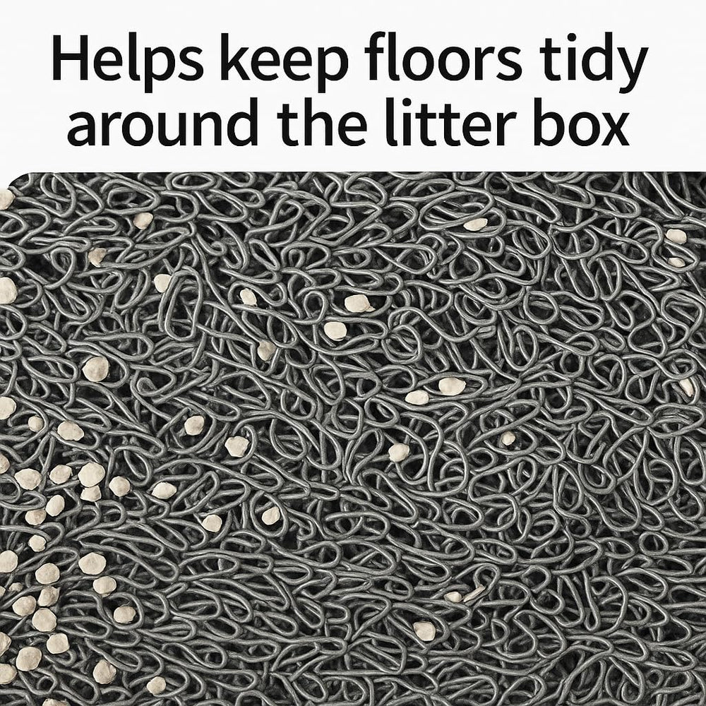 Bulk Buys Cat Litter Mat easy-clean surface for quick maintenance.