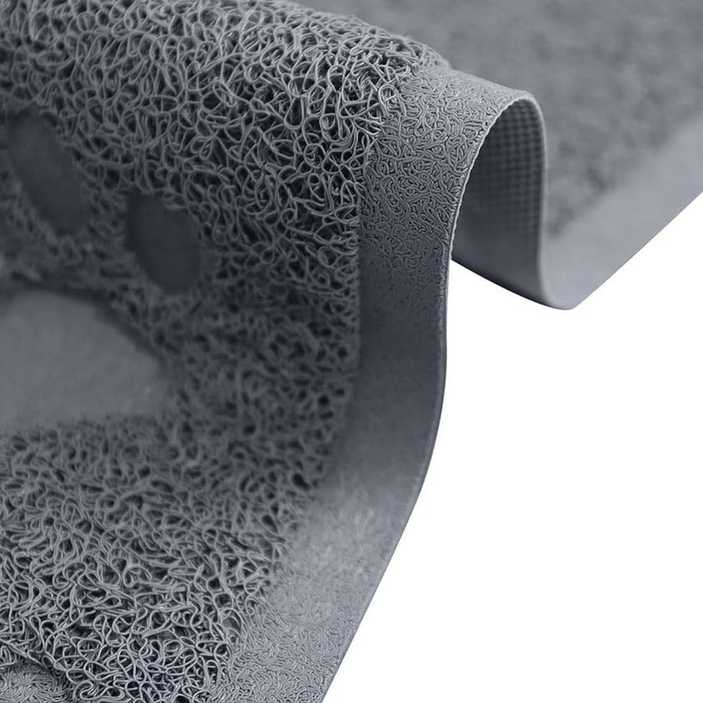 Bulk Buys Cat Litter Mat gray finish blends with decor.