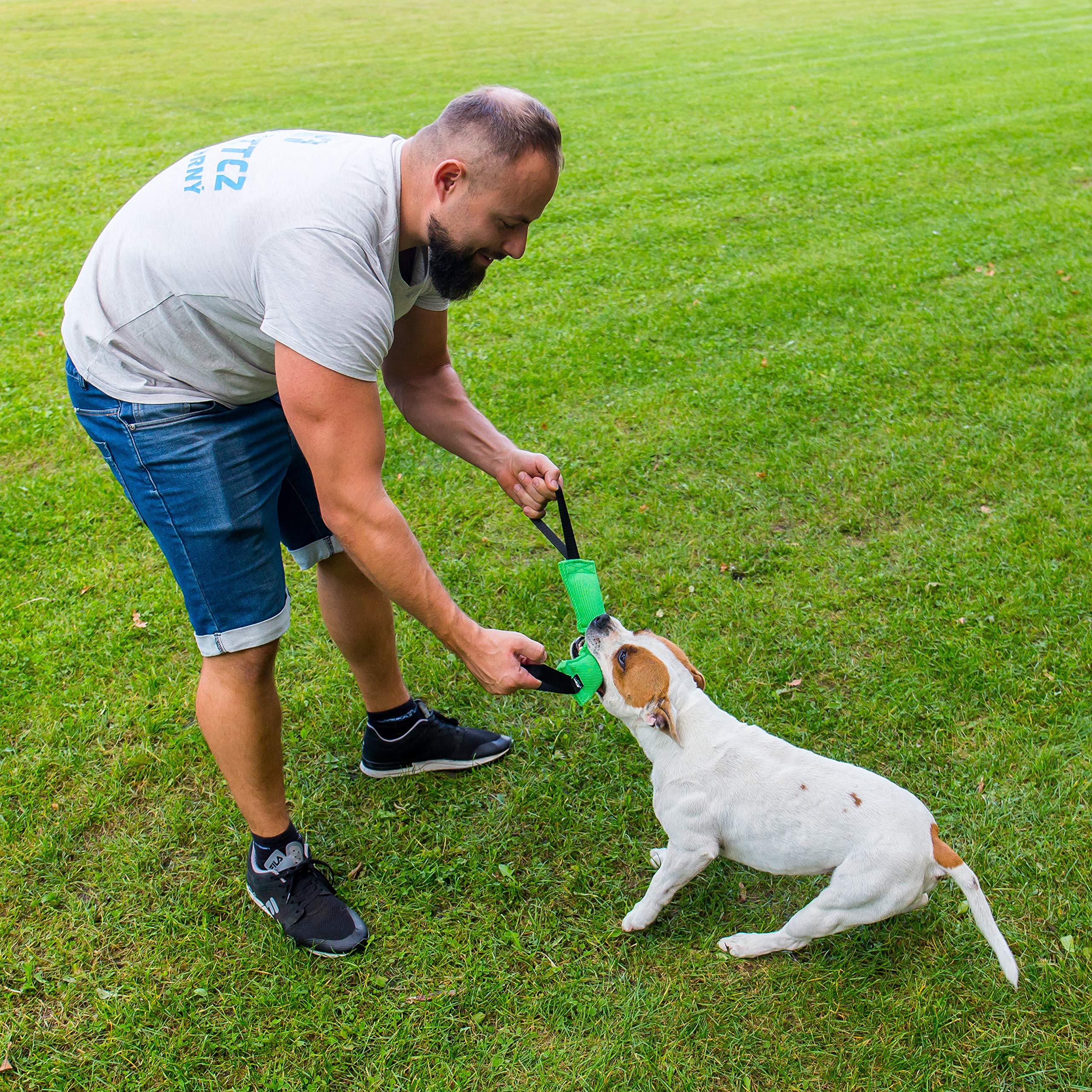 Bull Fit K9 bite tug designed for medium to large breeds