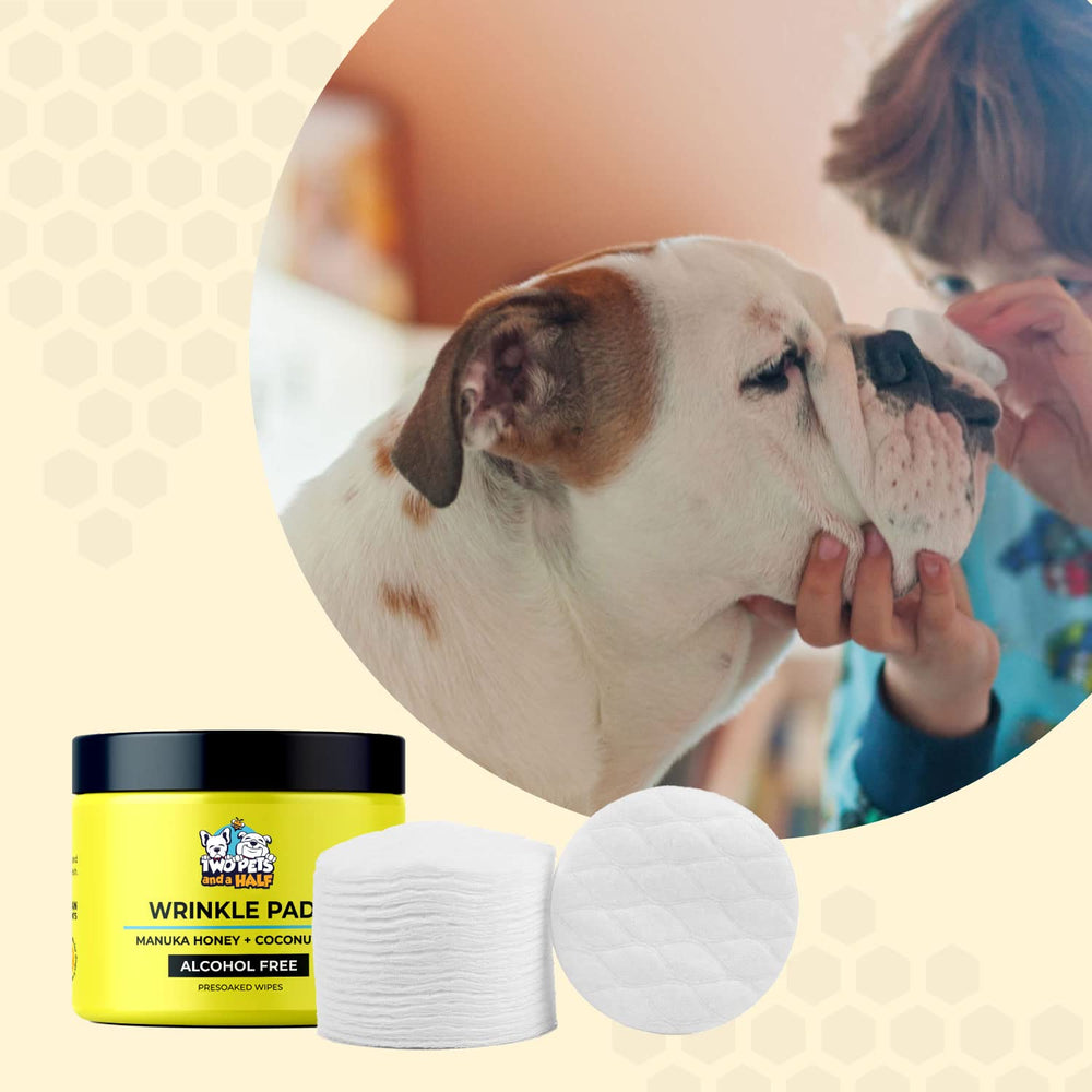Two Pets and a Half bulldog skin care paste soothing dry skin in folds