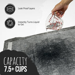Bulldogology 6-layer thick core cross-section highlights quick-dry absorption.