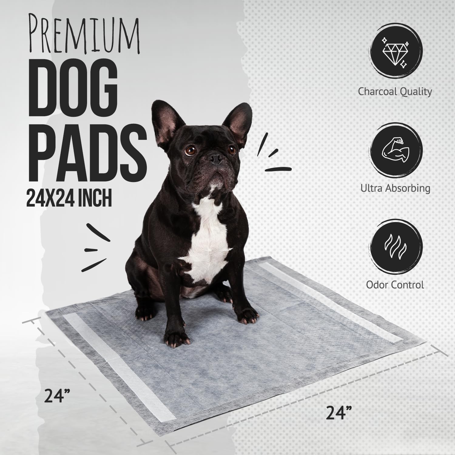 Bulldogology carbon-activated odor-control closeup demonstrates odor-neutralizing charcoal.