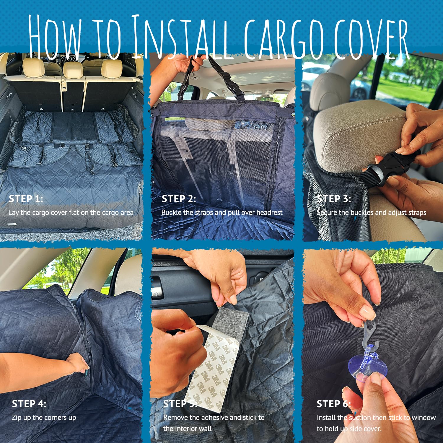 Bulldogology cargo liner with waterproof layers resists spills and moisture.