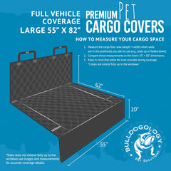 Bulldogology SUV Cargo Liner non-slip backing keeps the cover in place.