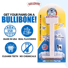 Bullibone easy-grip bottom design for comfortable handling during chewing
