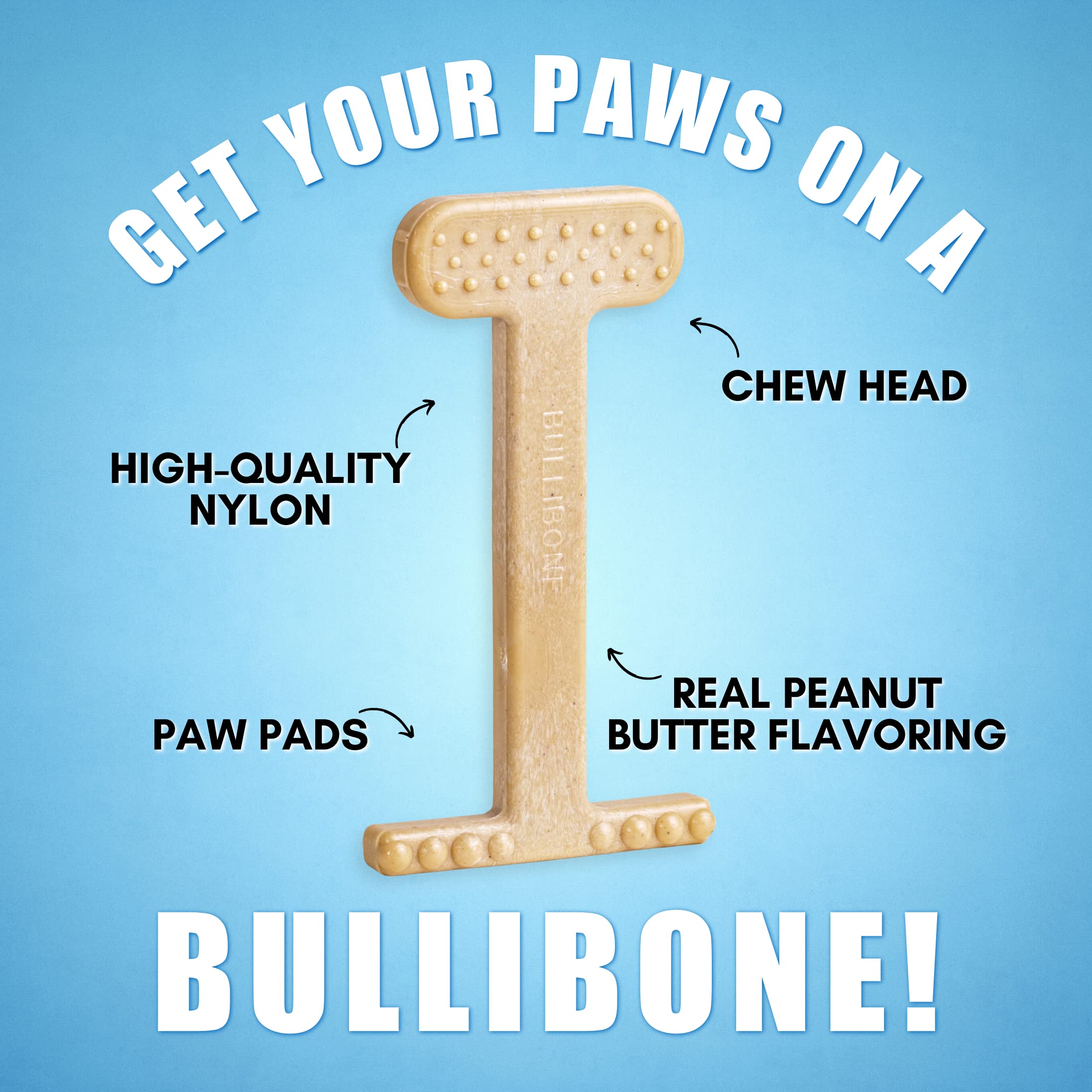 Bullibone ergonomic easy-grip bottom design for comfortable handling during play.