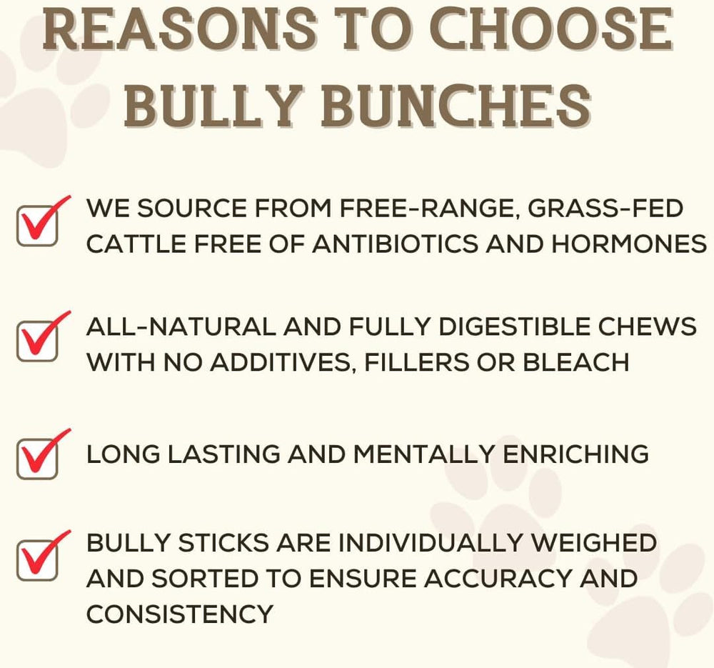 Bully Bunches free-range beef image highlighting single-ingredient beef chew