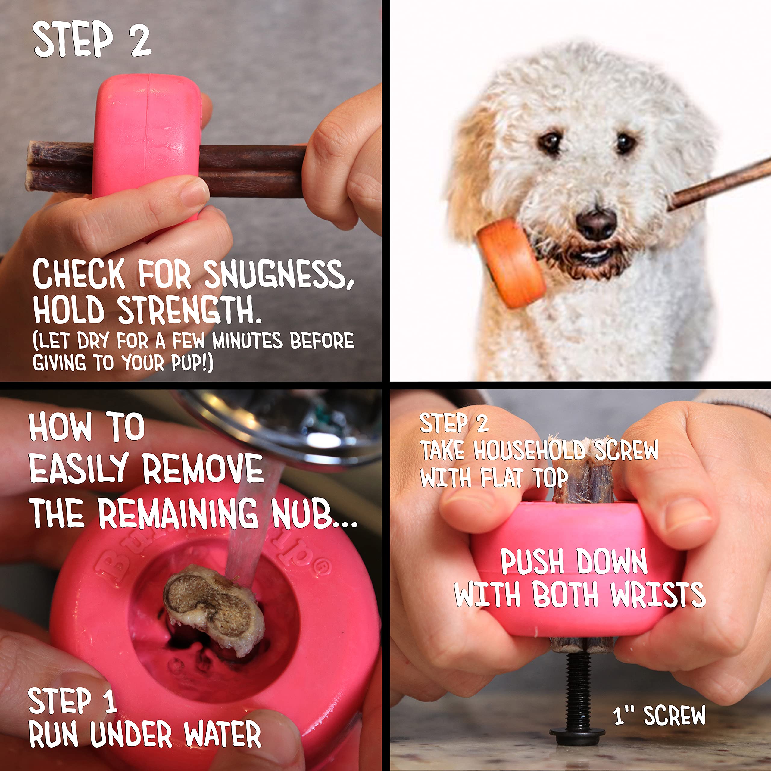 Bully Grip dog-chew-session captures interactive play during chew time at home
