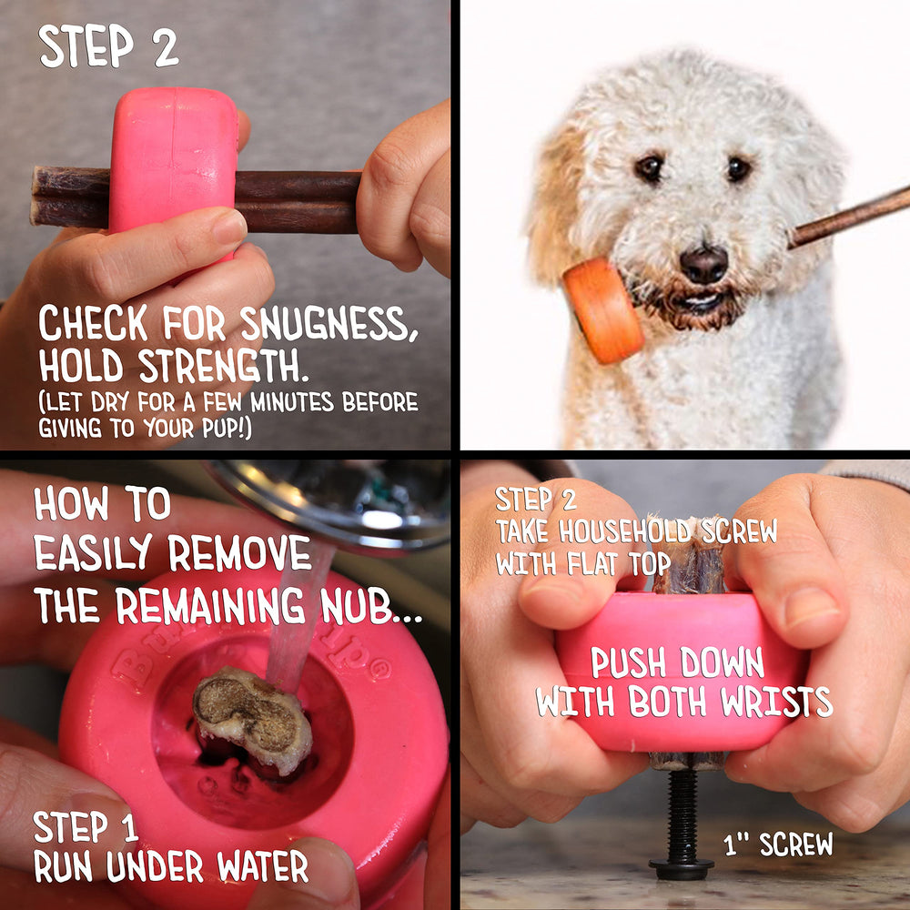 Bully Grip dog-chew-session captures interactive play during chew time at home