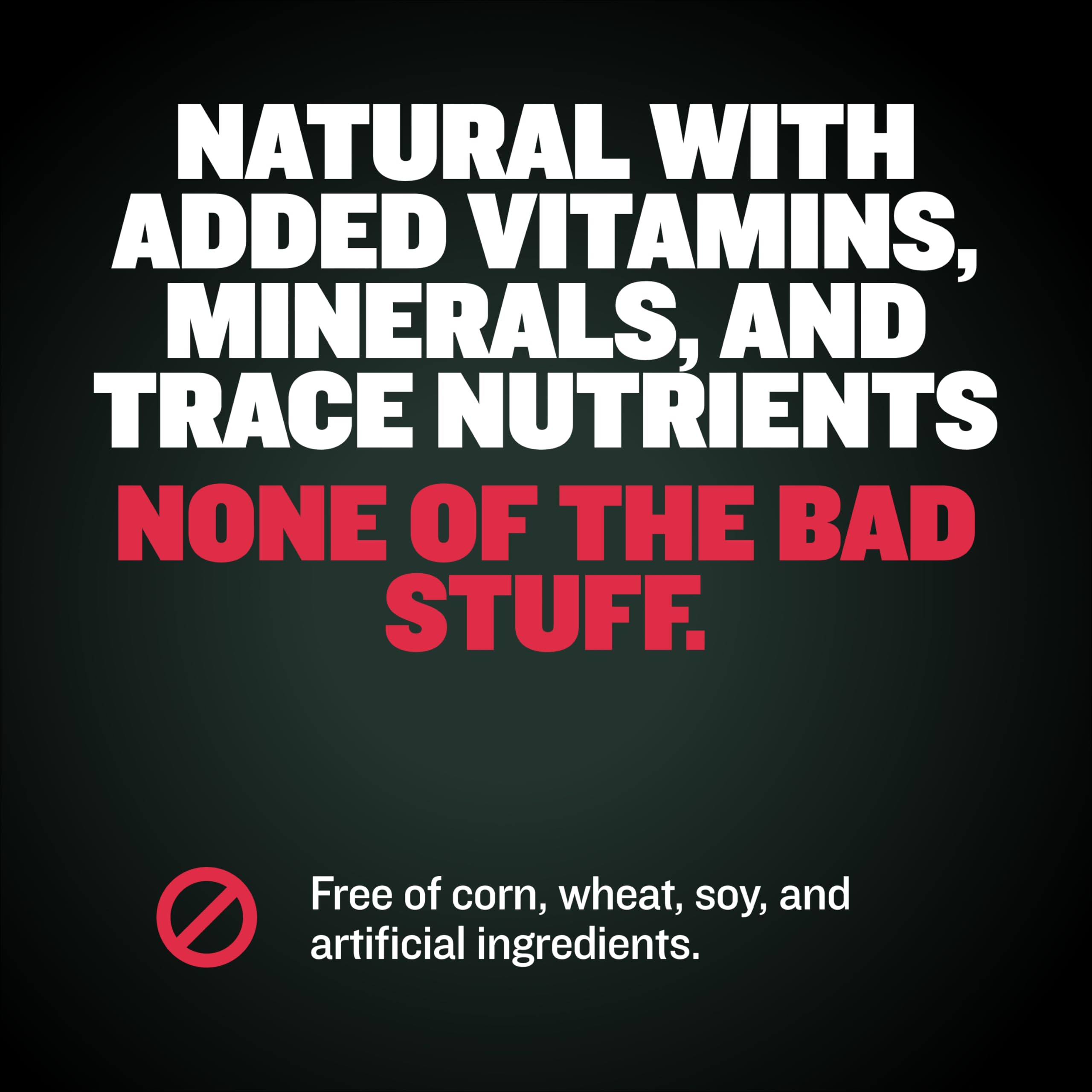 Bully Max liquid weight gainer with vet-approved safety imagery and seals.