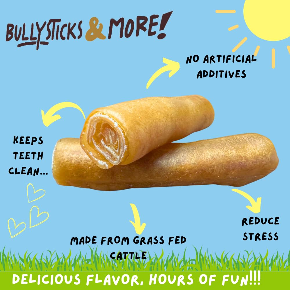 BULLYSTICKS & MORE extra-thick roll ready for training rewards.