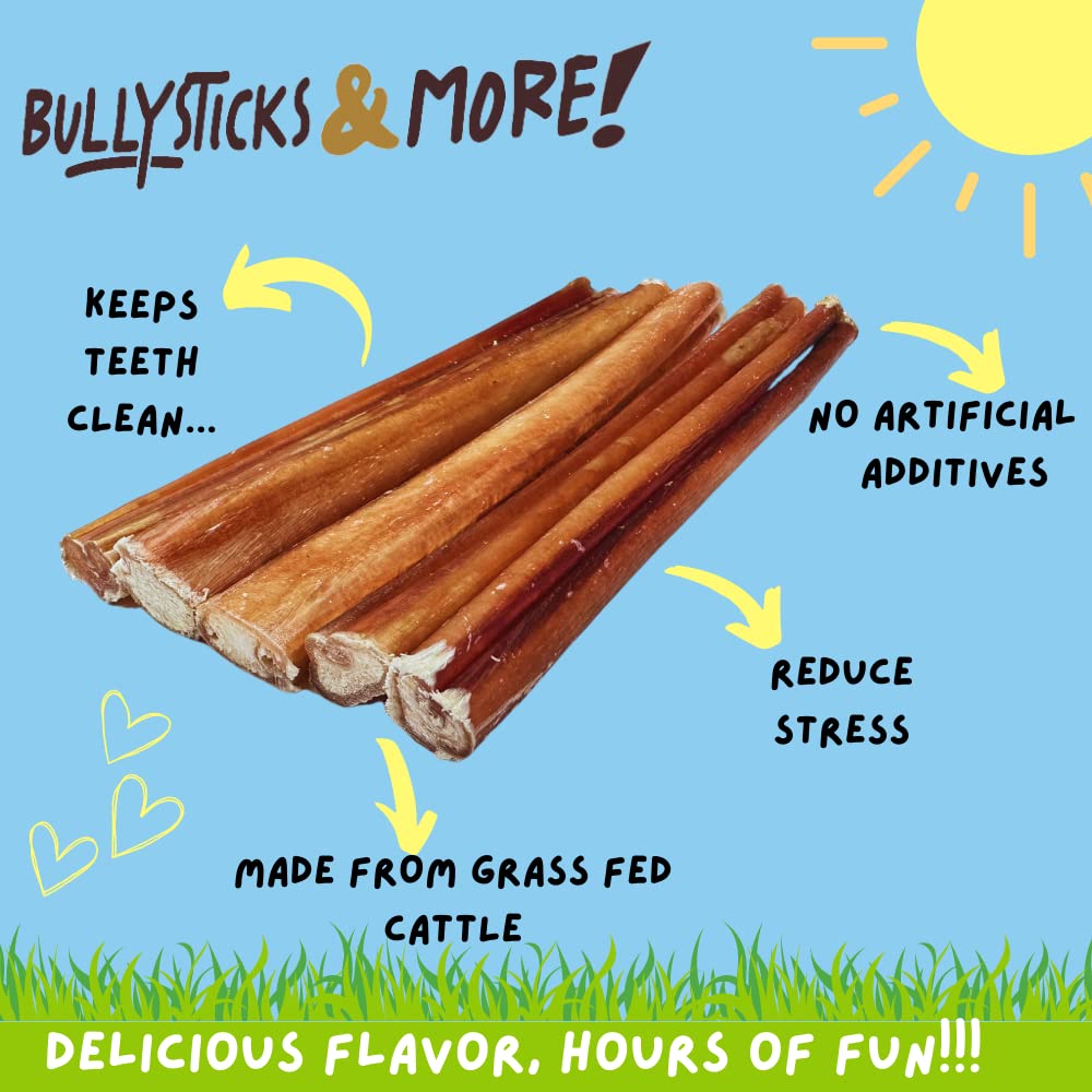 BULLYSTICKS & MORE no-hide bully sticks offer a single-ingredient protein treat.