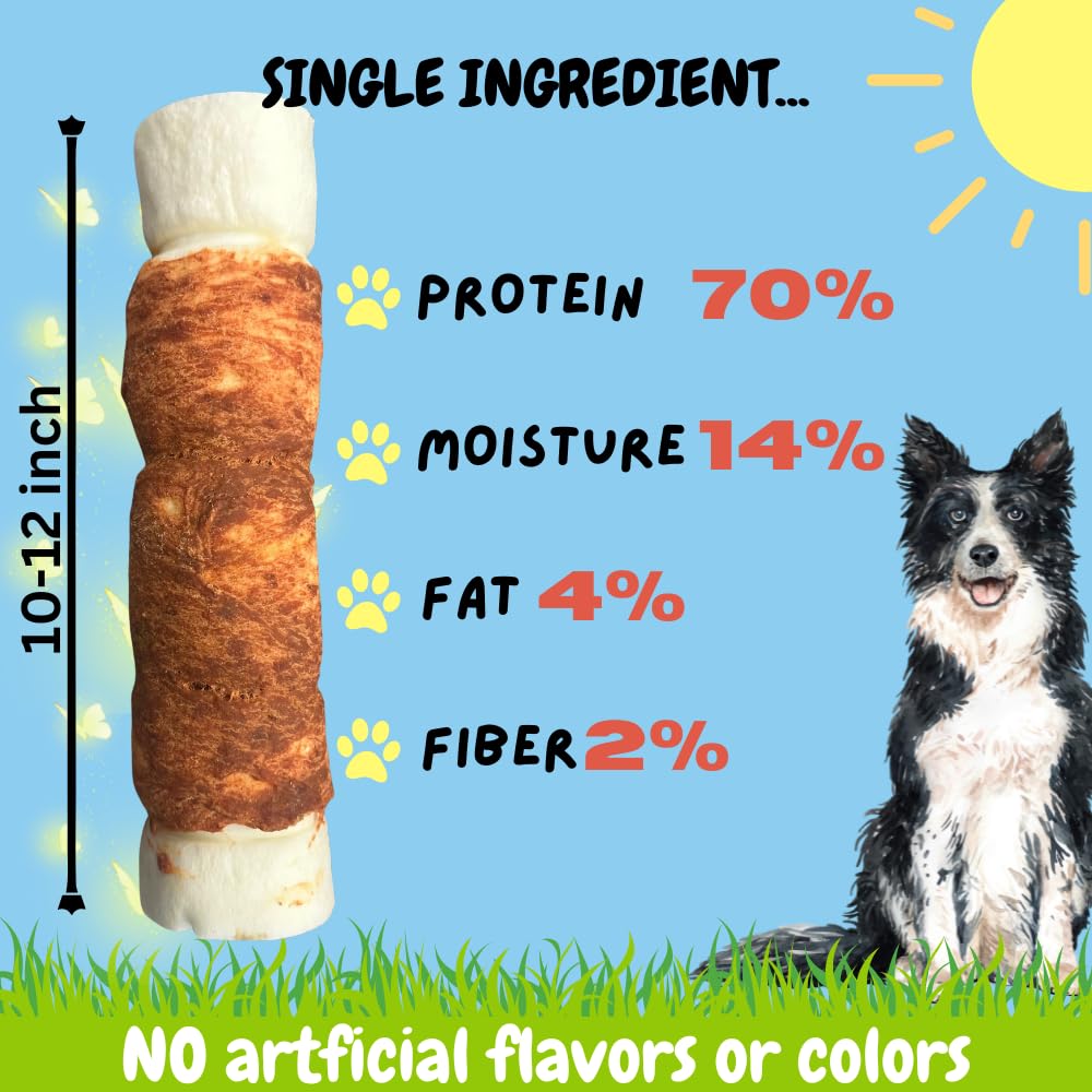 No-hide rolls packaging from BULLYSTICKS & MORE on display.