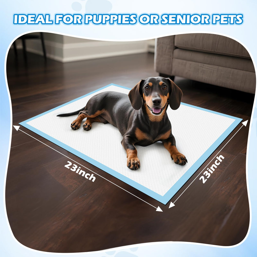 Bulubaky puppy pads 24-hour leak block for busy days