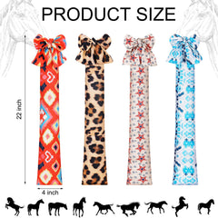 Bulyoou horse tail bags stretchy 22in highlight secure fit and clean tail management.