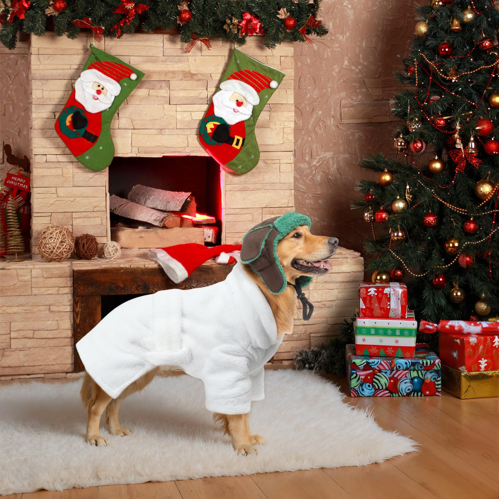 Bulyoou bathrobe is machine washable for reusable festive wear