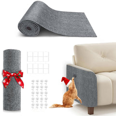 Bumaigo cat scratching mat large sheet covers a sofa to deter claws.