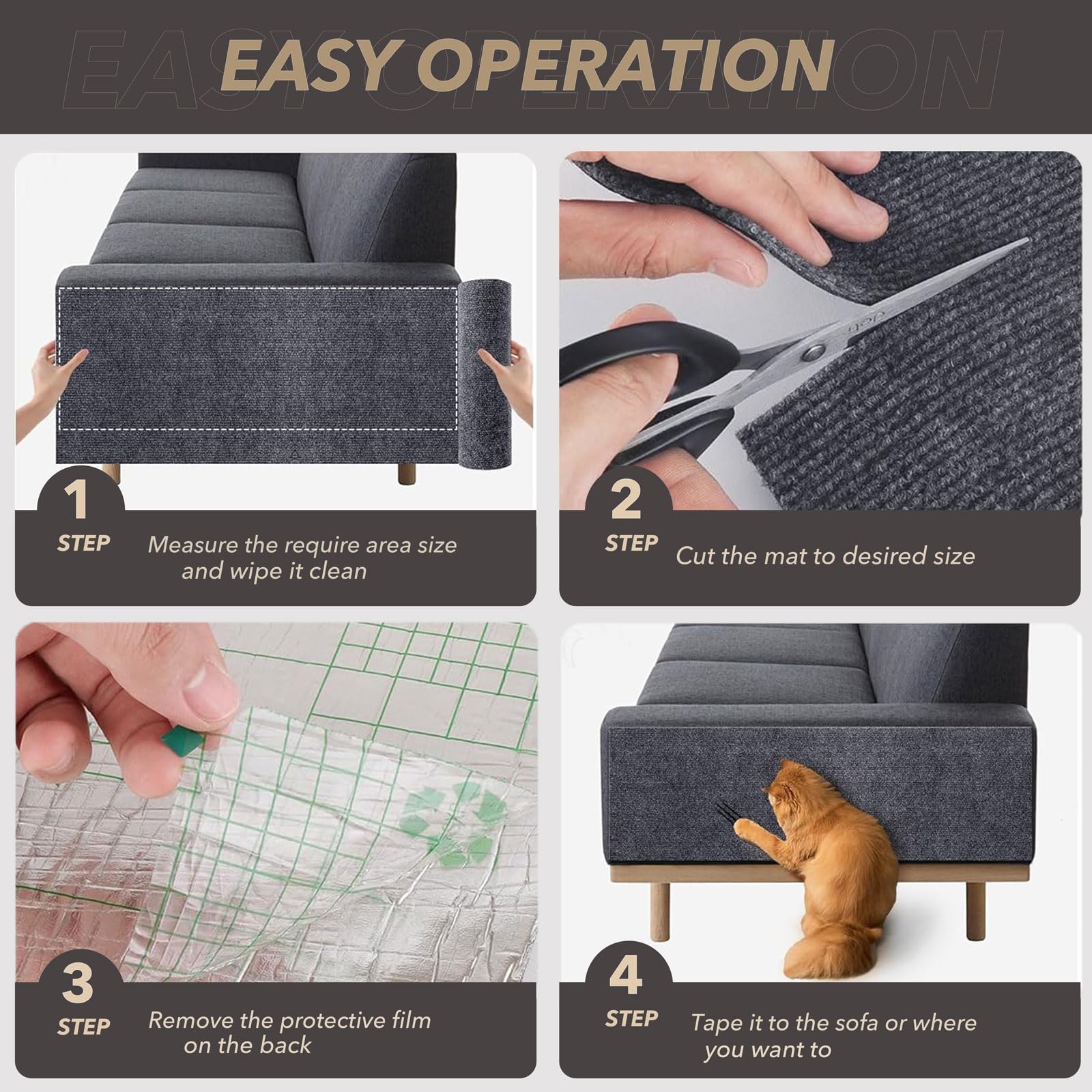 BumaiGo eco-friendly adhesive option enables versatile installation