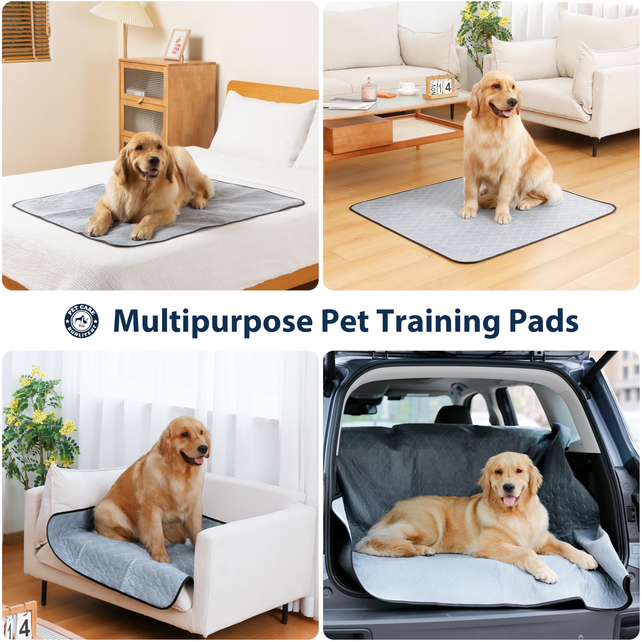 Bunlitent 3-pack keeps spare pads ready after washing and wear