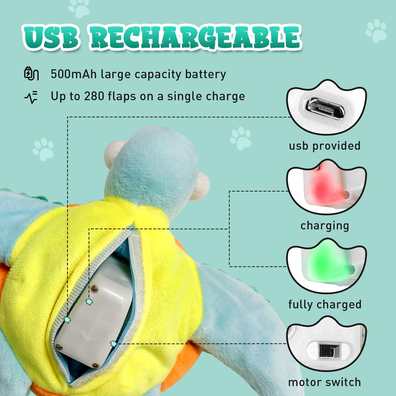 BuntyJoy plush cover is soft and washable for easy maintenance.