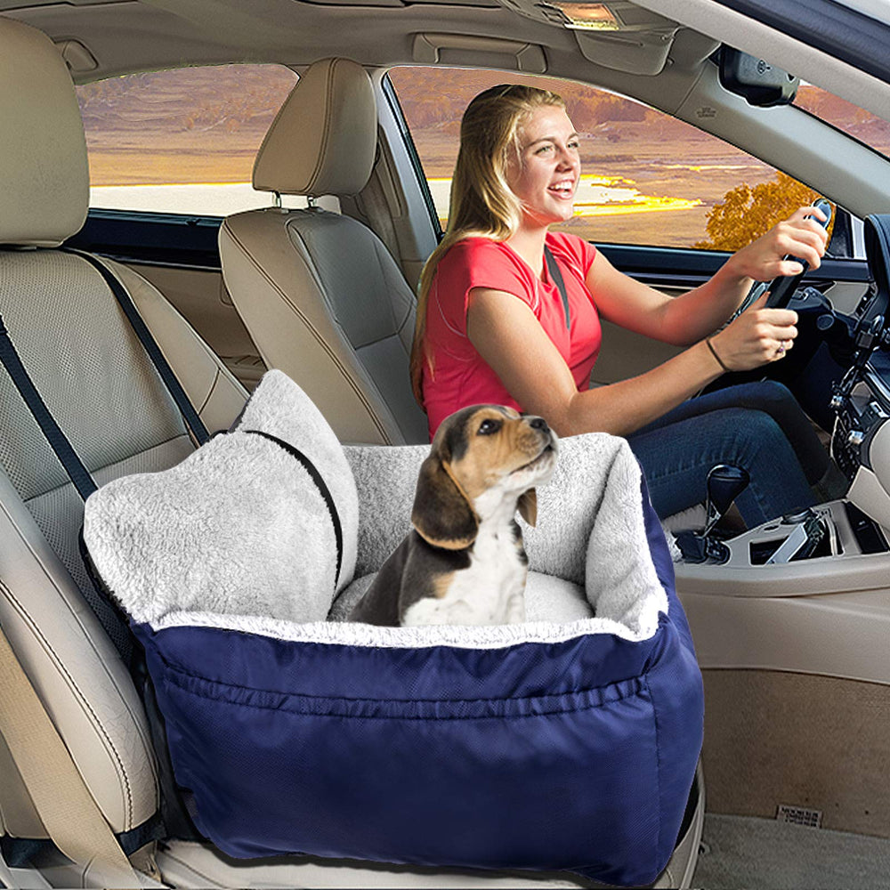 BurgeonNest fits most cars and supports pets under 25 lbs