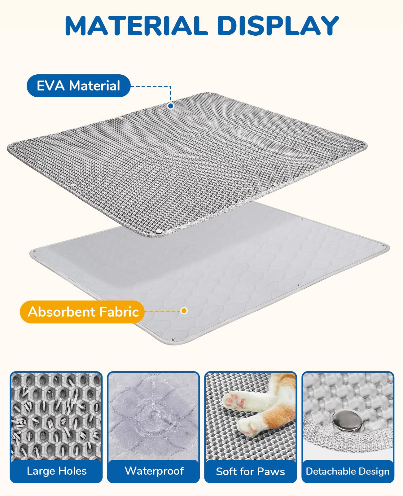 BurgeonNest machine-washable lower layer simplifies maintenance