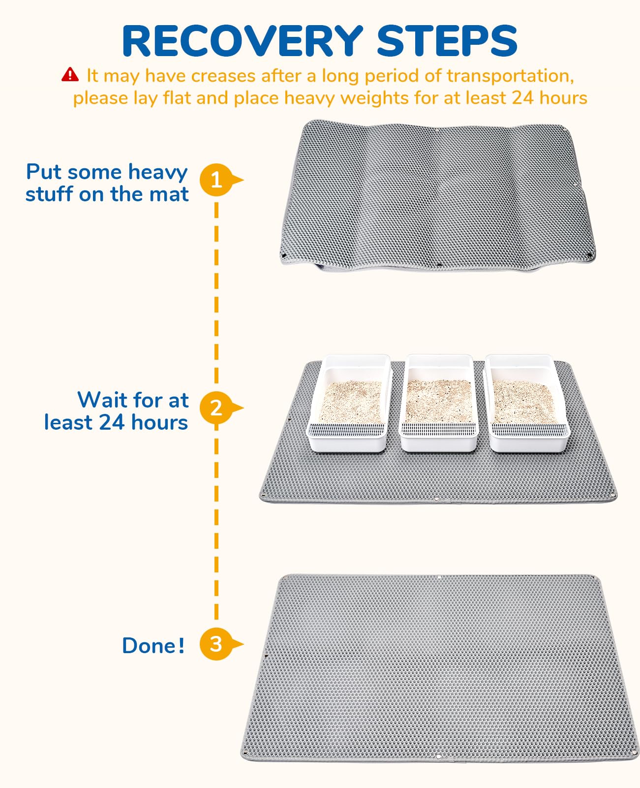 BurgeonNest soft EVA material is gentle on paws for everyday use