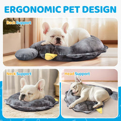 BurgeonNest Dream-Pattern Pillow features ergonomic head support.